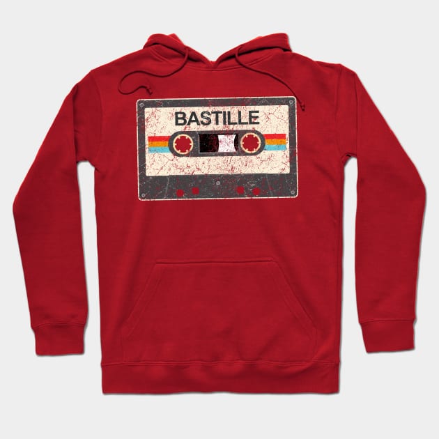 kurniamarga vintage cassette tape bastille Hoodie by kurniamarga.artisticcolorful